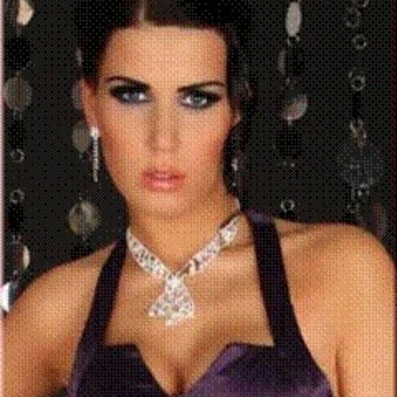 Ladies Sexy Rhinestone Jewelry Necklace LC0723 - Picture 1 of 2